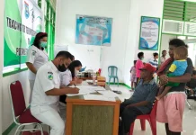 Puskesmas Miobo Gelar Cek Kesehatan Gratis Warga