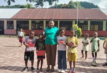 HUT RI 81 SD Inpres Barawaikap Selenggarakan Lomba