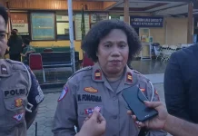 Komandan Upacara Iptu Novita Matangkan Persiapan Upacara HUT RI