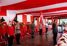 Dandim 1709/Yawa Bersama Forkopimda Mantapkan Gladi Bersih HUT RI