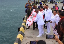 Hormati Jasa Pahlawan Bahari, Pemkab Waropen Gelar Ziarah Laut