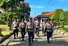 Patroli Sabhara Yapen Perkuat Keamanan dan Ketertiban Warga