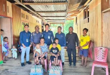 RRI Serui Salurkan Bantuan Makanan Tambahan bagi Anak Kurang Gizi di Kampung Umani