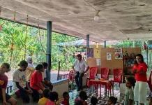 Semarak HUT RI 81 Rumah Baca Sahabat El Shaday Gelar Lomba Makan Kerupuk