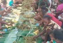 KKN Uncen Kelompok 5 Akhiri Pengabdian Barapen Bersama Warga