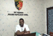 Sat Reskrim Polres Yapen Lakukan Penyidikan Terkait Penemuan Bayi