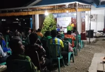 Ibadah Pelepasan Mahasiswa KKN Kelompok 18 Kampung Barawaikap