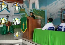 Pendeta Marthina Arwam Resmi Buka Bulan Bina Keluarga