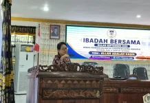 Ketua DPRK Waropen Harap Ibadah Bulanan Terus Dilaksanakan