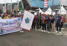 HUT IKT ke-54 di Yapen, Panitia Gelar Jalan Santai Berhadiah