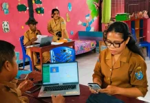 TK Pertiwi Serui dan Dukcapil Yapen Layani Pembuatan KIA