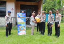 Hari Lalu Lintas Bhayangkara, Satlantas Waropen Gelar Anjangsana