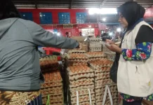 Harga Bapok Hasil Industri, Peternakan dan Perikanan di Pasar Aroro - Iroro Serui