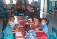 Aktivitas Belajar TK Negeri Pembina Serui Berjalan Baik