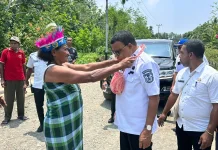 Buka Akses Jalan Raimbawi, Bupati Yapen Kantongi Dukungan Pemilik Hak Ulayat