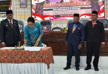 DPRK dan Pemda Waropen Sepakati Perubahan APBD 2026