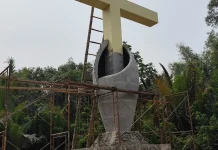 Tugu Injil Sanggei Waropen Dibangun Berdasarkan Sejarah