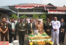 Resepsi HUT ke-81 TNI, Dandim 1709/Yawa: TNI Semakin Profesional, Integratif dan Moder