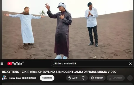 Lagu "ZIKIR" Kolaborasi Musisi Timur
