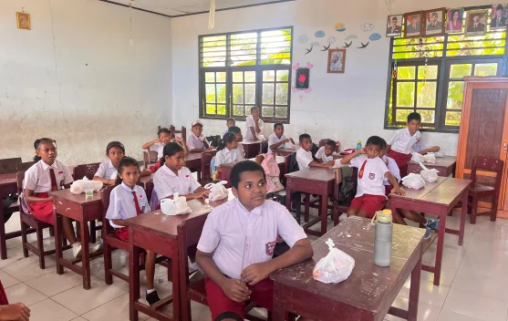 MBG Dapur Keadilan Sejahtera Yapen Tetap Berjalan Selama Ramadan