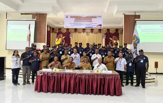 Pemkab Yapen Perkuat Pengelola BUMDes lewat Pelatihan Lanjutan