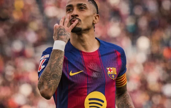 Barcelona Hajar Sevilla 5-2, Raphinha Cetak Hat-trick