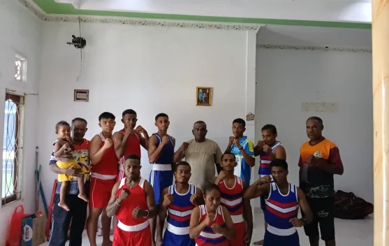 Atlit Tinju Asal Yapen Raih Medali Perak pada Kejurda  Papua Cerah
