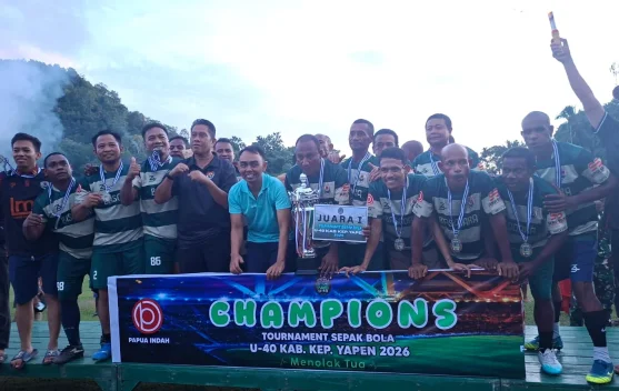 LMP A Raih Juara Turnamen Usia 40 Tolak Tua