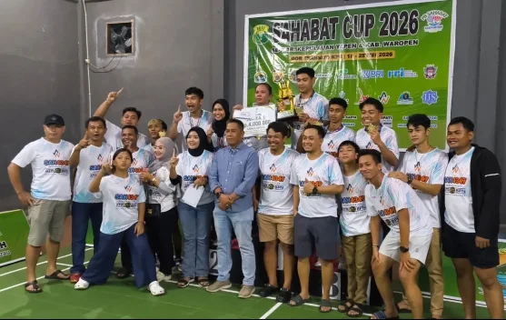 Sahabat Cup Diharapkan Jadi Ajang Pembinaan Atlet BuluTangkis Yapen