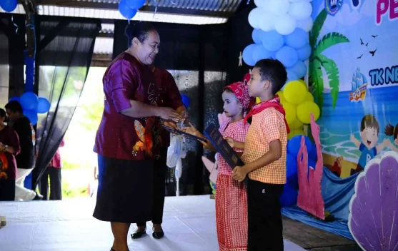 Kepala TK Negeri Pembina Serui 132 Siswa, 90 Ditamatkan Tahun Ini