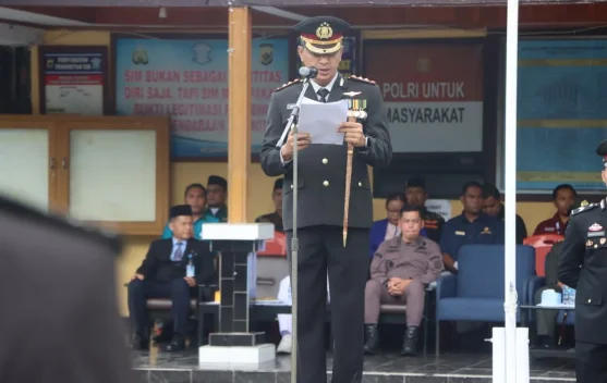 HUT Bhayangkara Perkuat Komitmen Pelayanan Polres Yapen