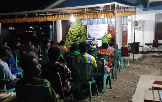 Ibadah Pelepasan Mahasiswa KKN Kelompok 18 Kampung Barawaikap