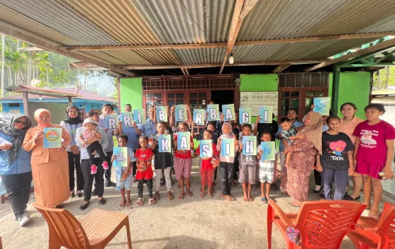 Anjangsana Berbagi Kasih Warnai Peringatan HUT RRI ke-81 di Serui