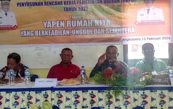 DPRK Yapen Dorong Prioritas Pembangunan Angkaisera 2027