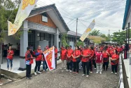Langkah Sehat Pelajar Warnai HUT Ke-57 SMAN 1 Serui