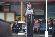 HUT Bhayangkara Perkuat Komitmen Pelayanan Polres Yapen