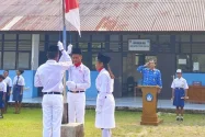 SMP Negeri Wooi Peringati Hari Kesaktian Pancasila, Perkuat Karakter Siswa