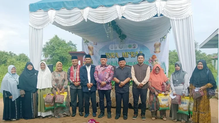 Wabup Tapteng : Isra Mi'raj Tonggak Penting Pembentukan Akhlak Spiritu