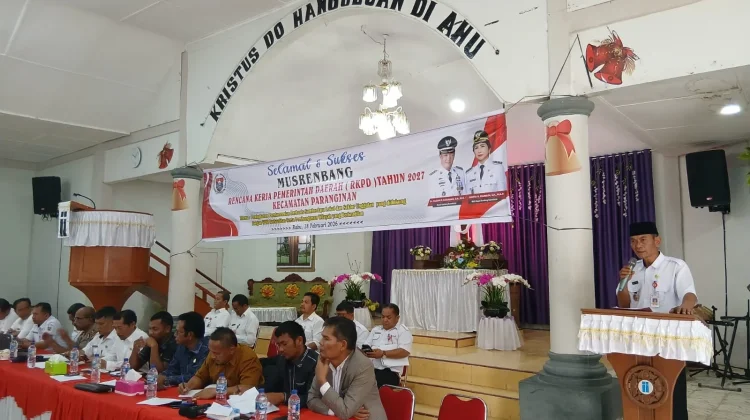 Pemkab Humbahas Laksanakan Musrenbang RKPD 2027 di Paranginan