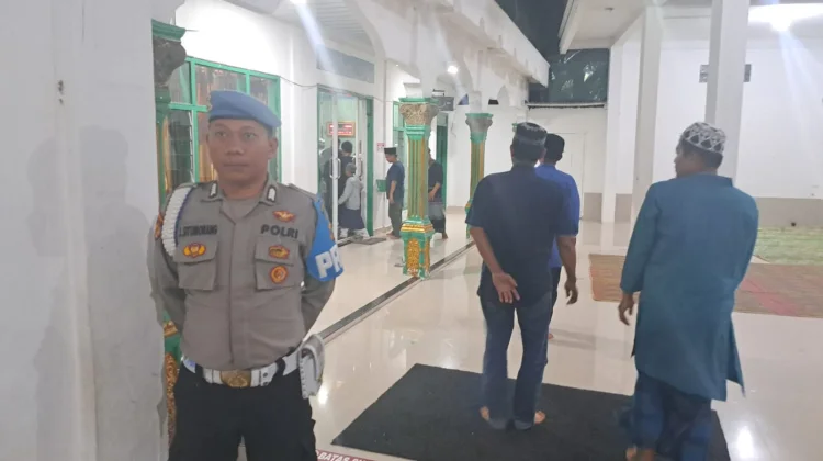 Polres Toba Amankan Salat Tarawih Selama Ramadan