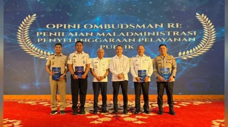 Pemkab Tapteng Raih Opini Kualitas Sedang Tanpa Maladministrasi dari Ombudsman