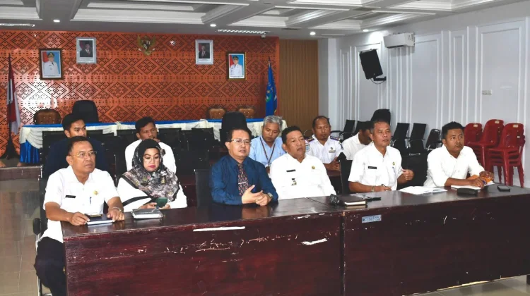 Pantas Pimpin Rakor Digitalisasi Sistem Pembayaran Daerah Bersama Bank Sumut