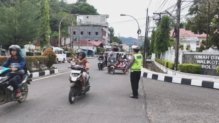 Lantas Sibolga Gencar Himbau Pengguna Jalan Taat Peraturan
