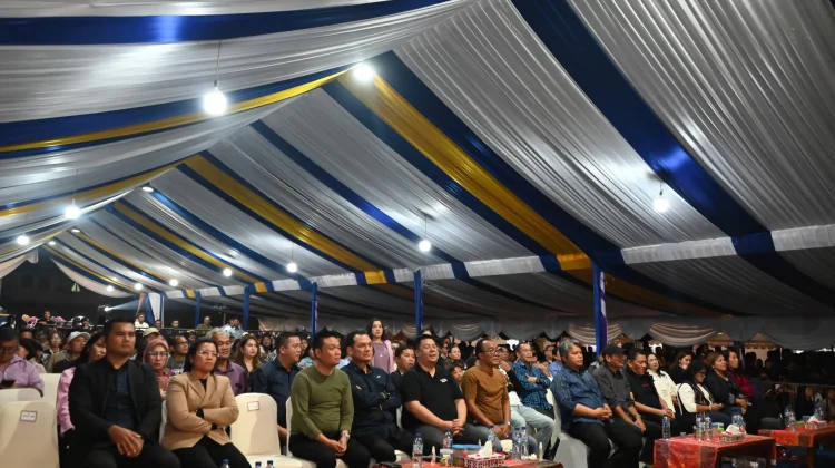 Bupati Humbahas Hadiri Peluncuran “Horas Samosir Fiesta 2026”