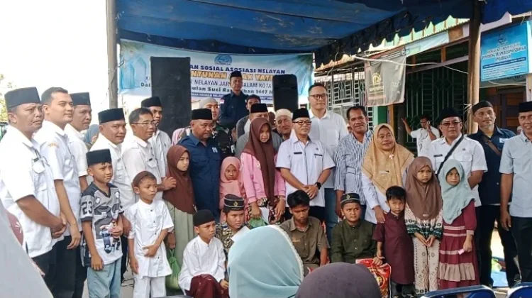 Ramadan, Nelayan Panjaring Salam Sibolga Santuni Anak Yatim