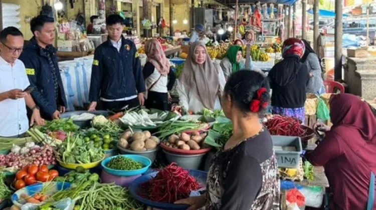 Polres Padangsidimpuan Pantau Harga Pangan jelang Idul Fitri
