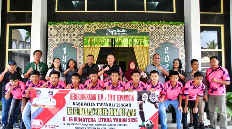 Wakil Bupati Berangkatkan PS Tapteng