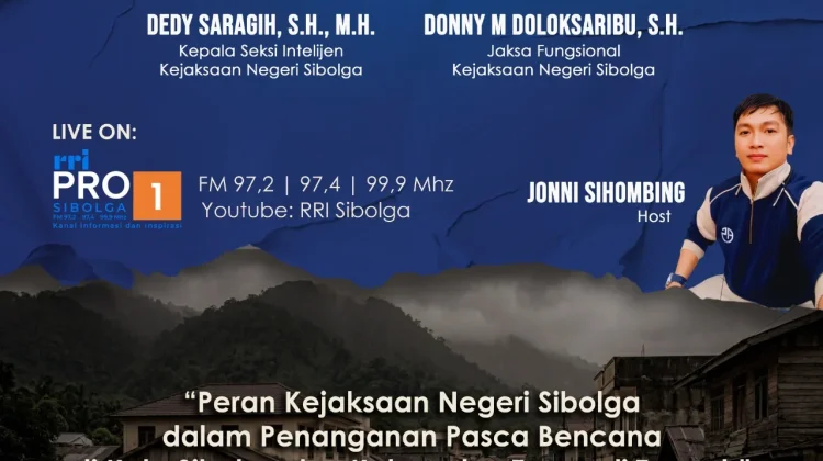 Cegah Korupsi, Kejaksaan Sibolga Dampingi Proyek Pasca-Bencana