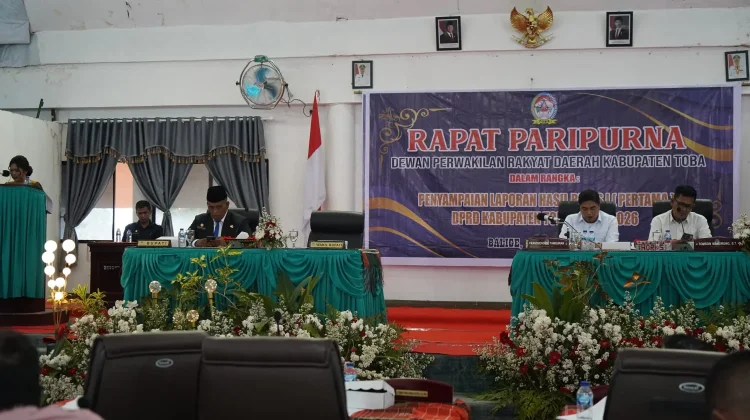 DPRD Sampaikan Hasil Reses, Mohon Jadi Perhatian Pemkab Toba