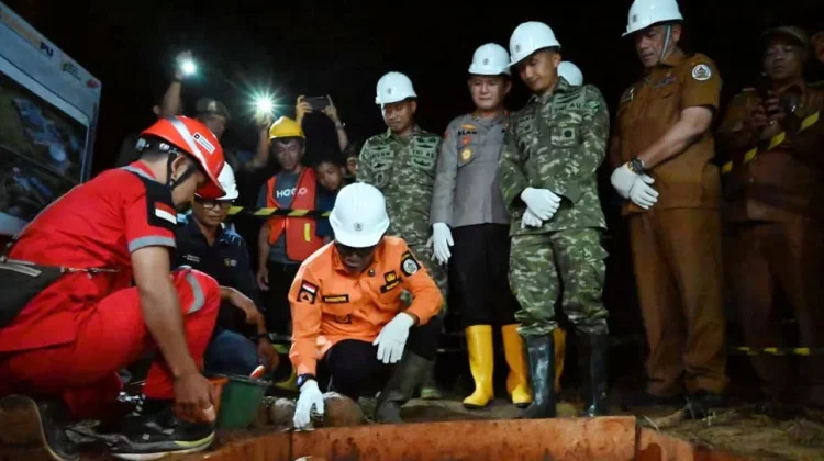 Bupati Tapteng Lakukan Groundbreaking Pembangunan SPAM Aek Sipan dan Hutagurgur
